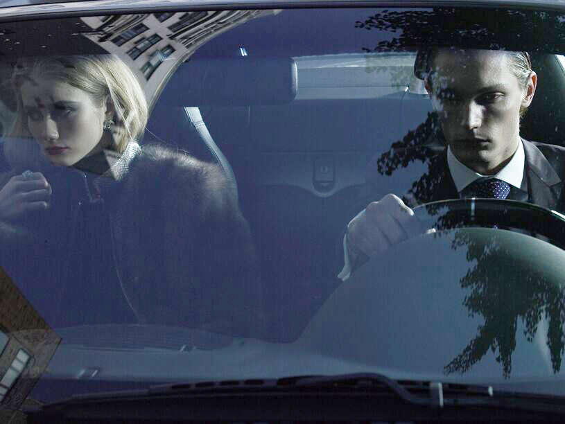 Carlyle Maserati Couple In Car